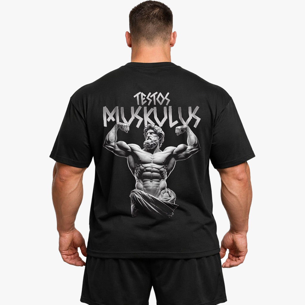 Testos Musculus Oversized (Backprint) shirt