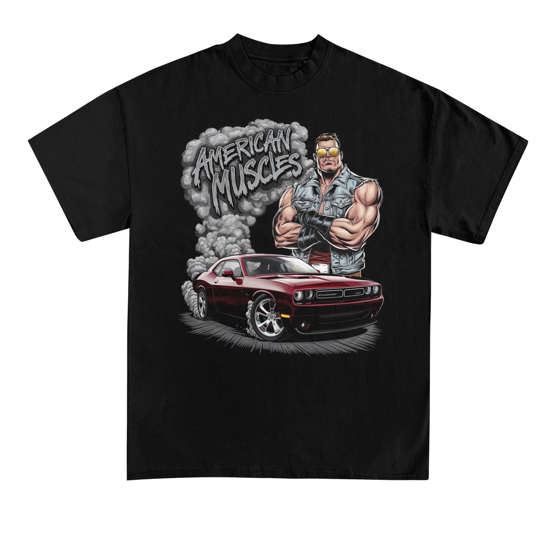 Amerikanske muskler T-shirt