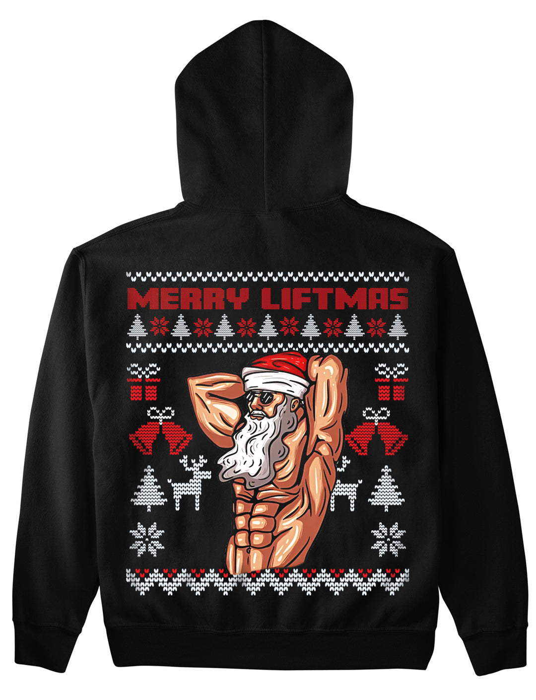 Merry Liftmas (BackPrint) Hoodie