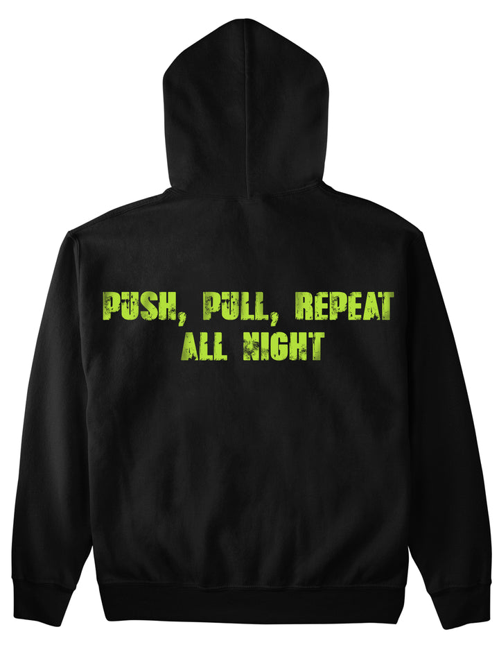 Push Pull Repeat (Backprint) Hoodie