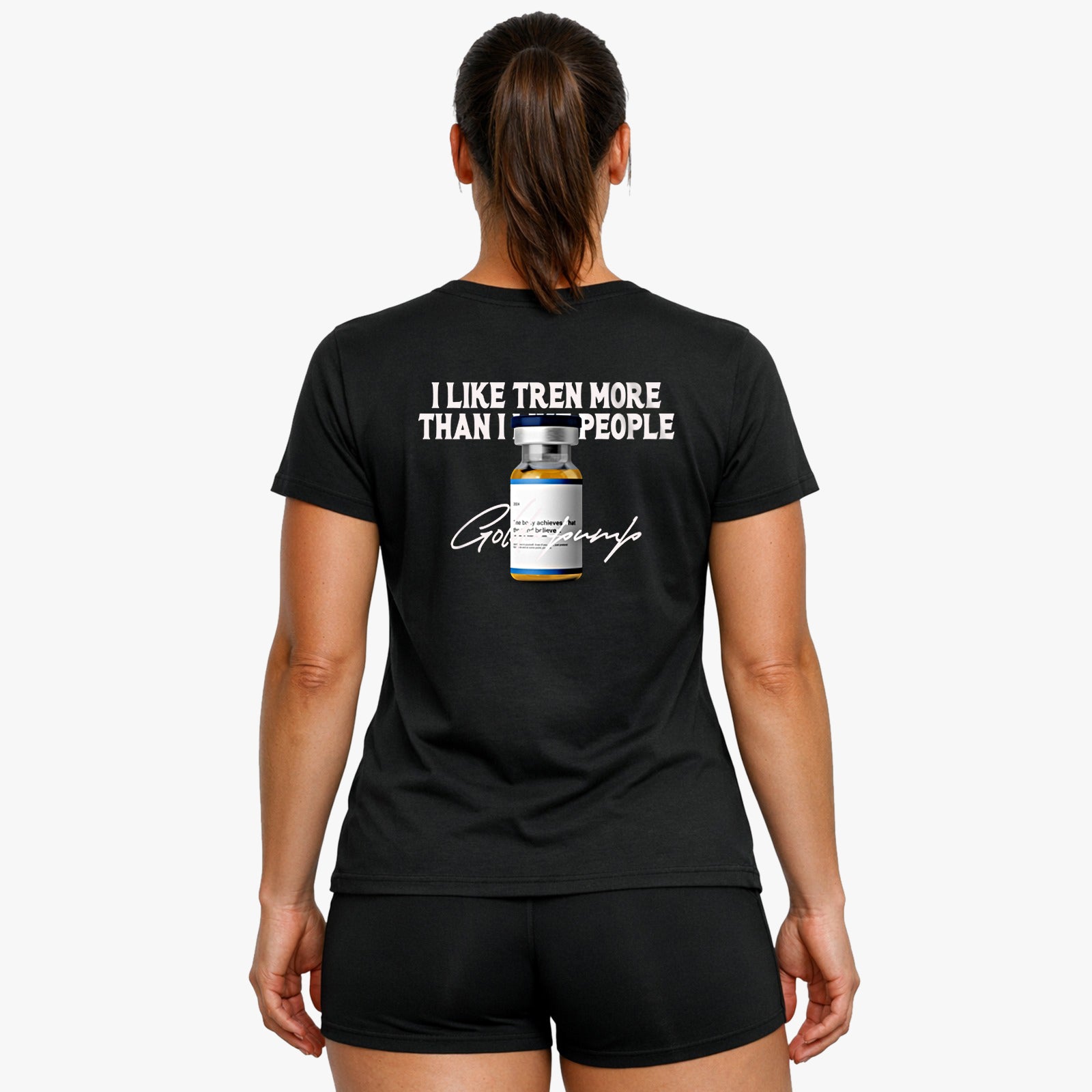 i like Tren more (Backprint) Shirt