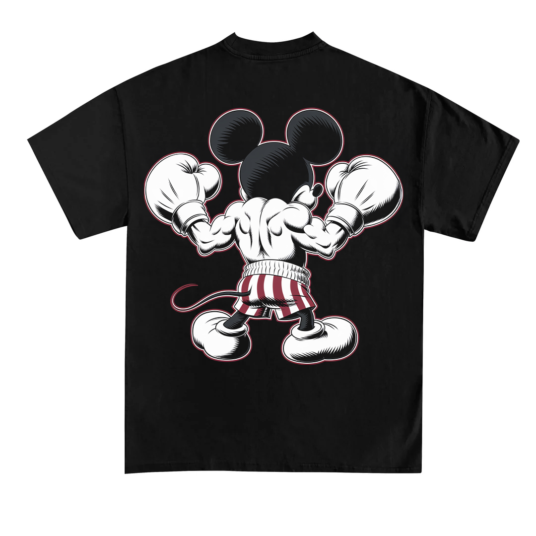 Boxing Mous (backprint) T-shirt