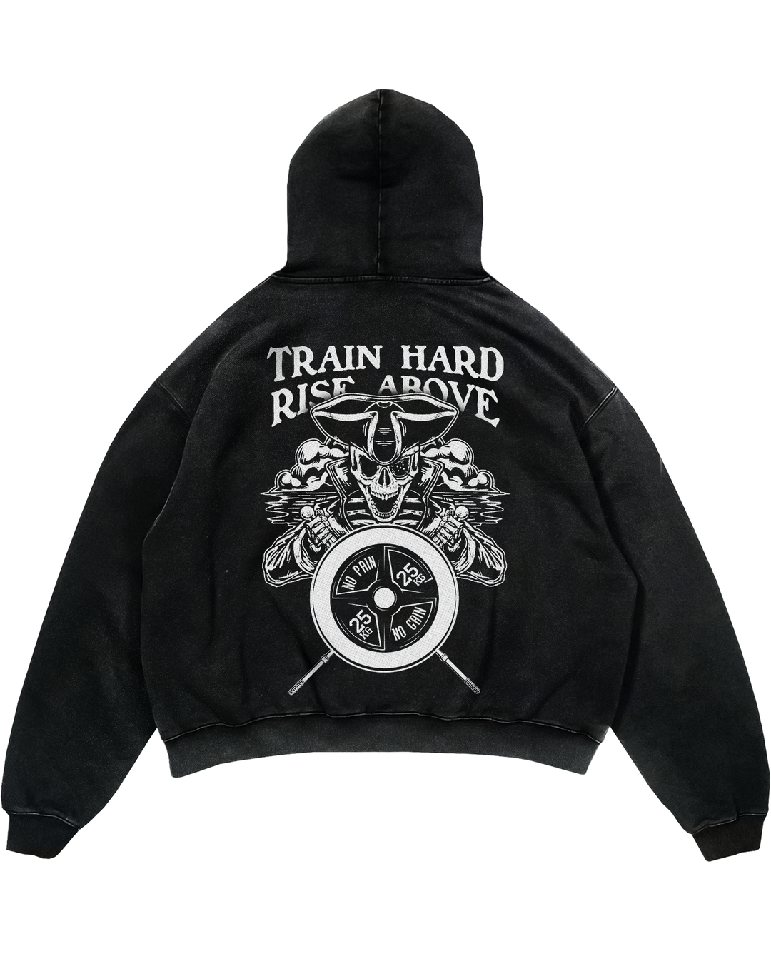 Train Hard Oversized Hoodie