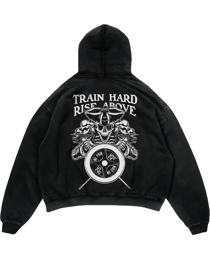 Train Hard Oversized Hoodie