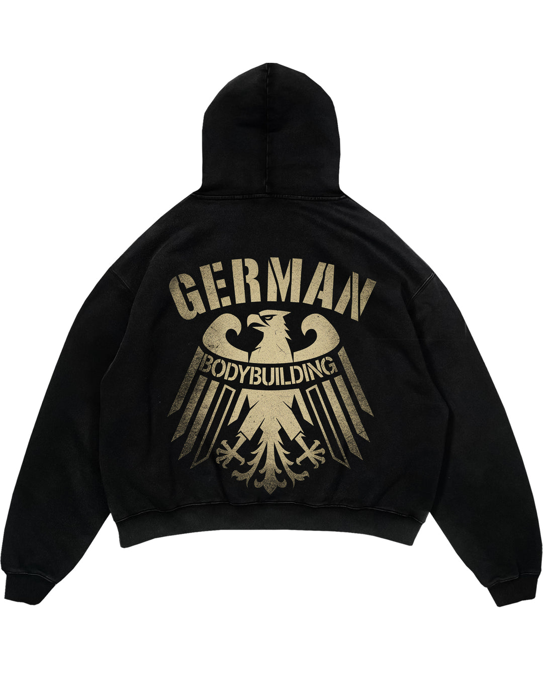 German Bodybuilding Oversized (Backprint) Hoodie