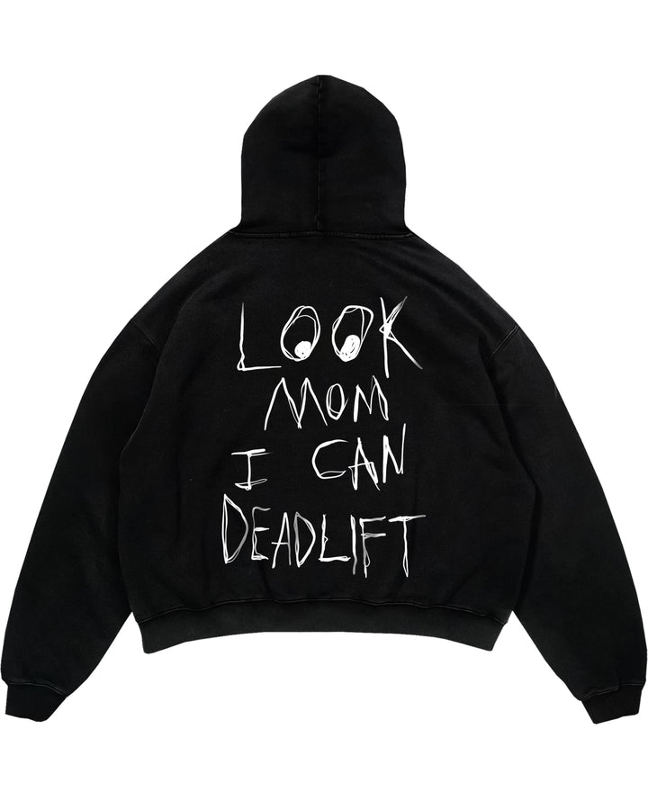 Look Mom Oversized (Backprint) Hoodie