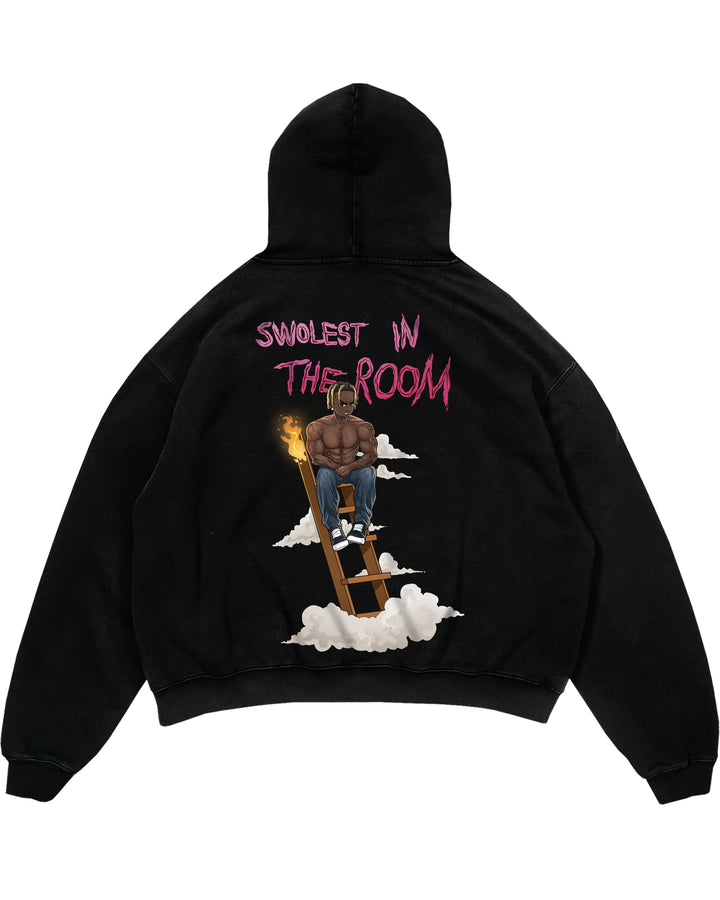 Swolest in the room Oversized (Backprint) Hoodie