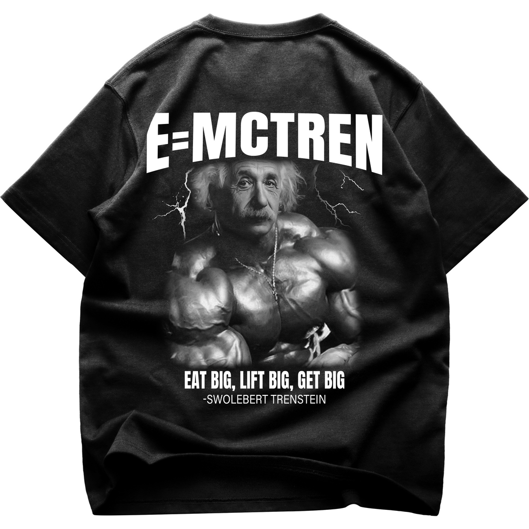 E=McTren (Backprint) Oversized Shirt