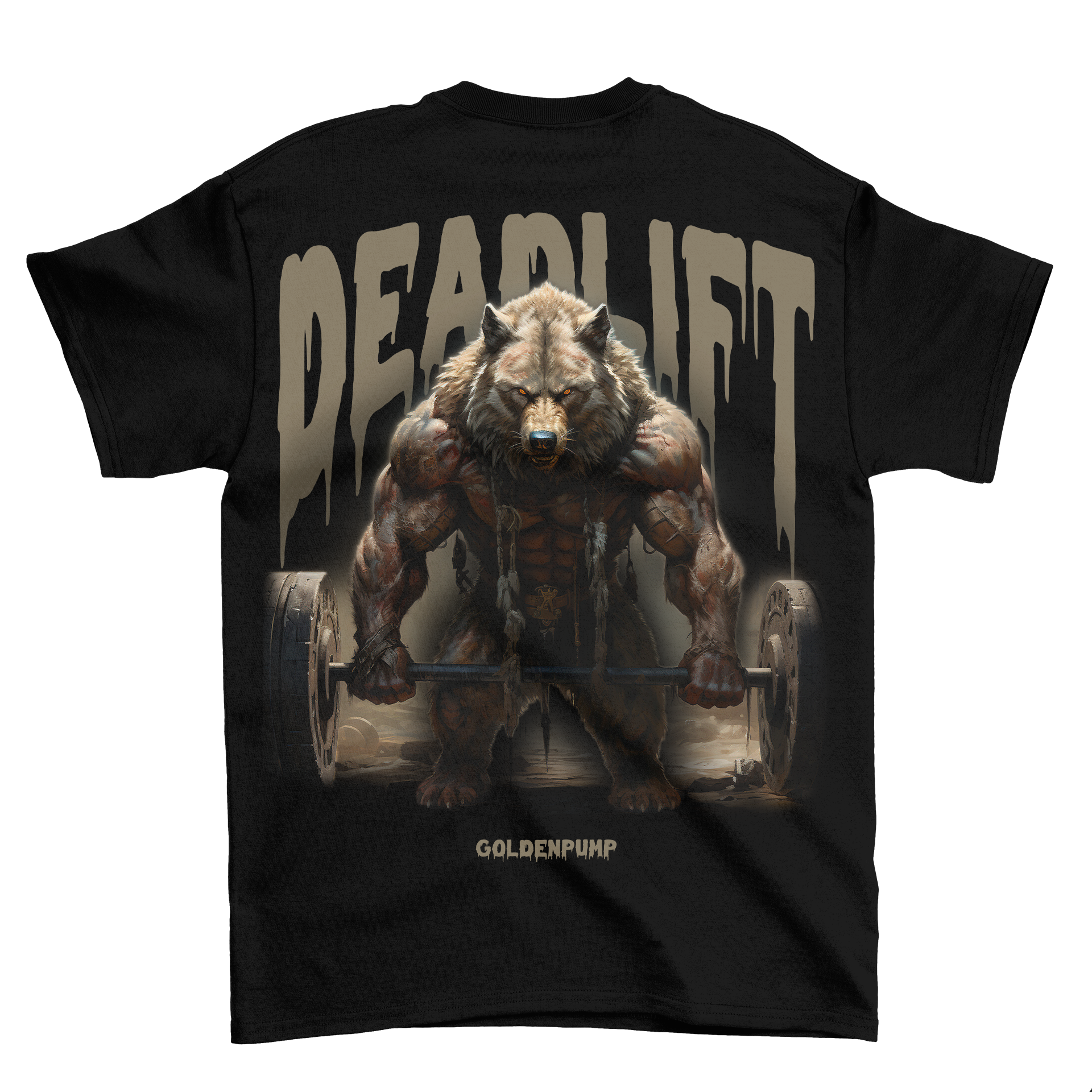 Deadlift Wolf (Backprint) Shirt