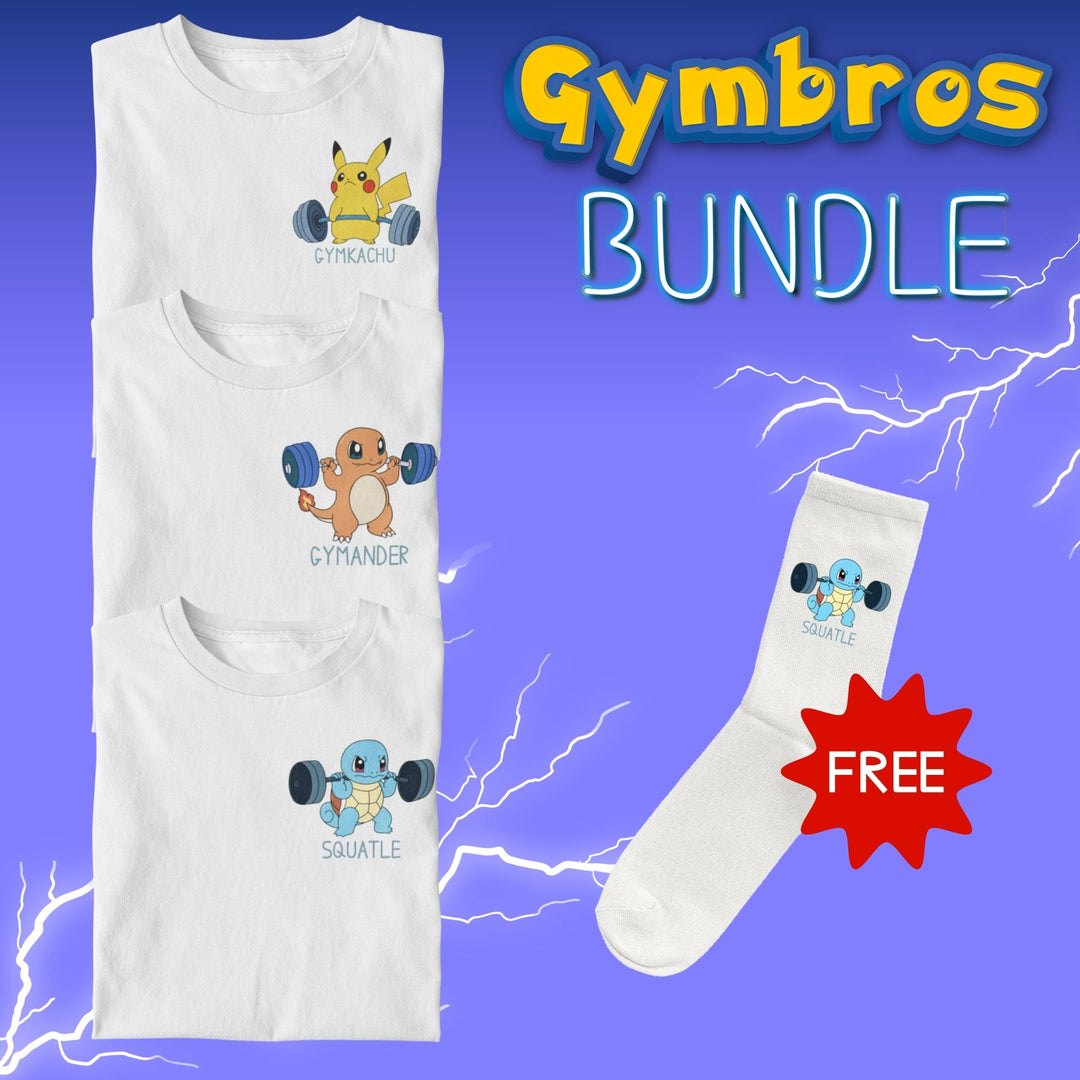 Gymbros Bundle + Free Squatle Socks