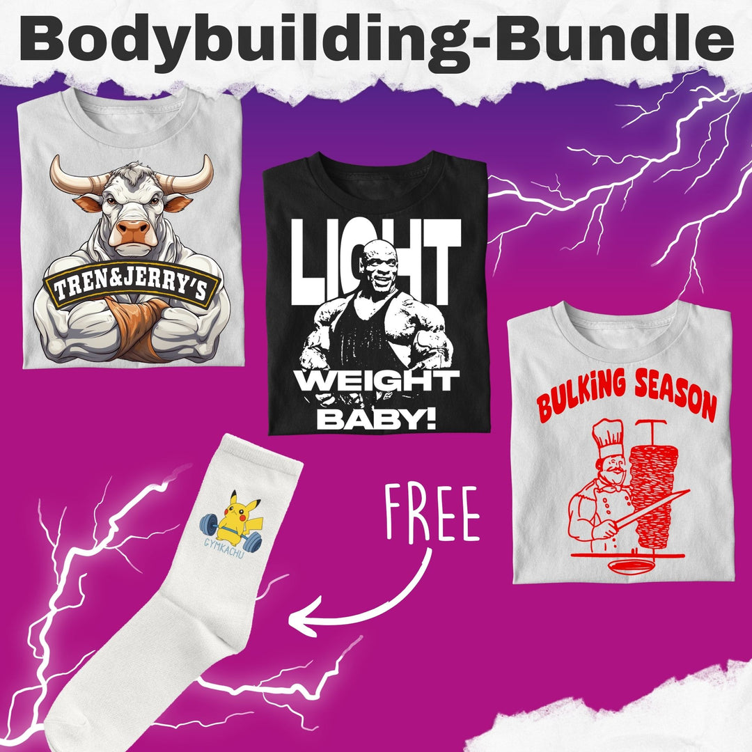 Bodybuilding-Bundle +Free Gymkachu Socks