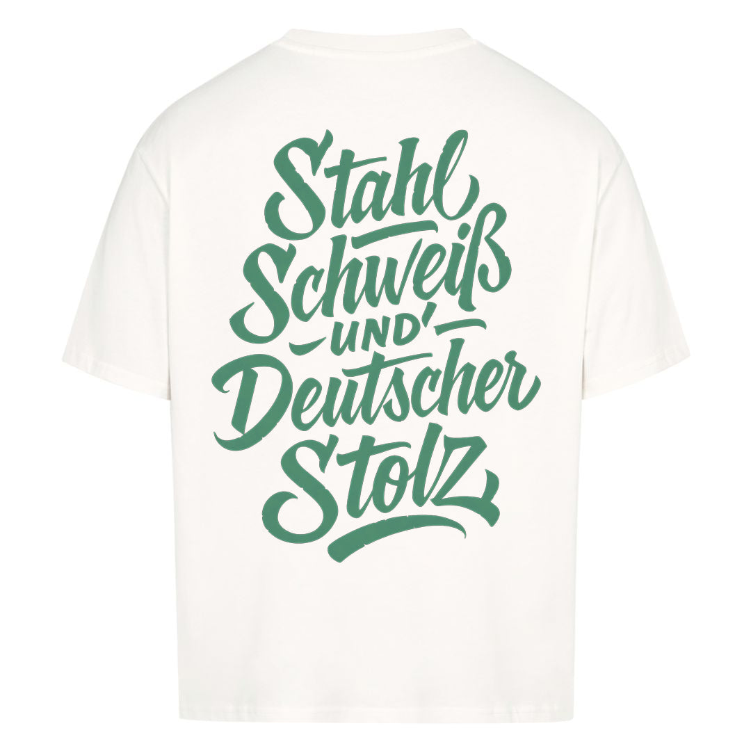Faderland overdimensioneret (backprint) shirt