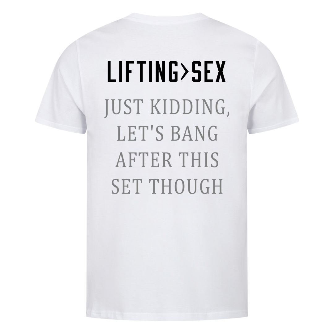Lifting>Sex (Backprint) Shirt