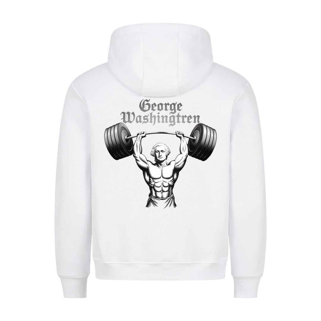 george washingtren (Backprint) Hoodie