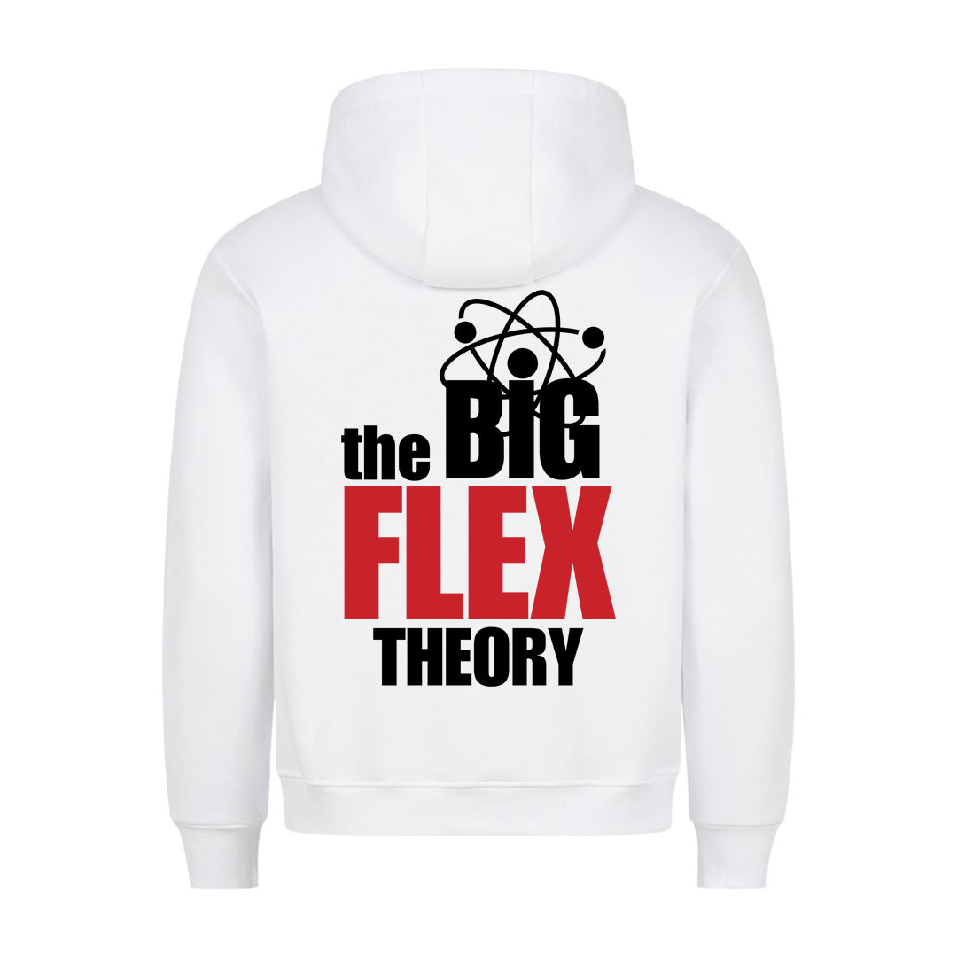 the big flex theory (Backprint) Hoodie
