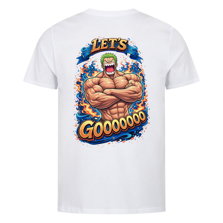 Arbejd hårdere (backprint) T-shirt
