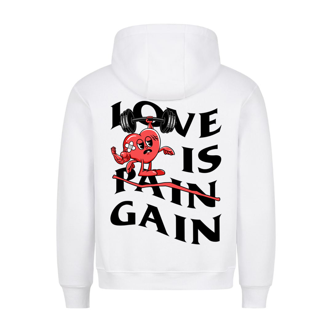 Love is Gain (Backprint) -huppari