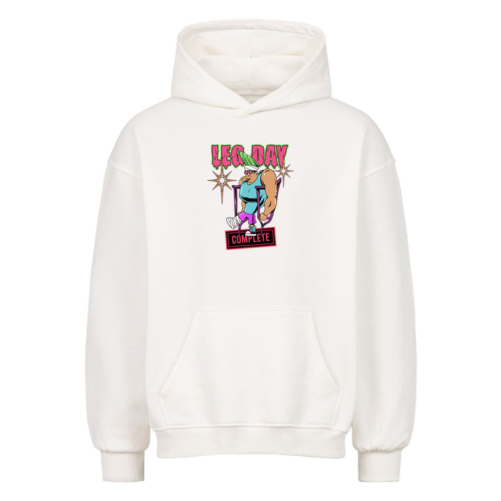 Leg day komplett oversized hettegenser