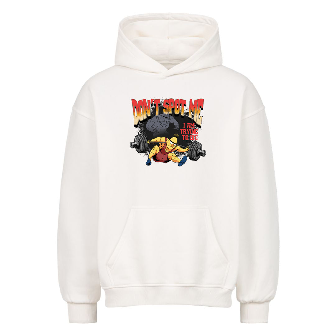 Ikke Spot Me Oversized hettegenser