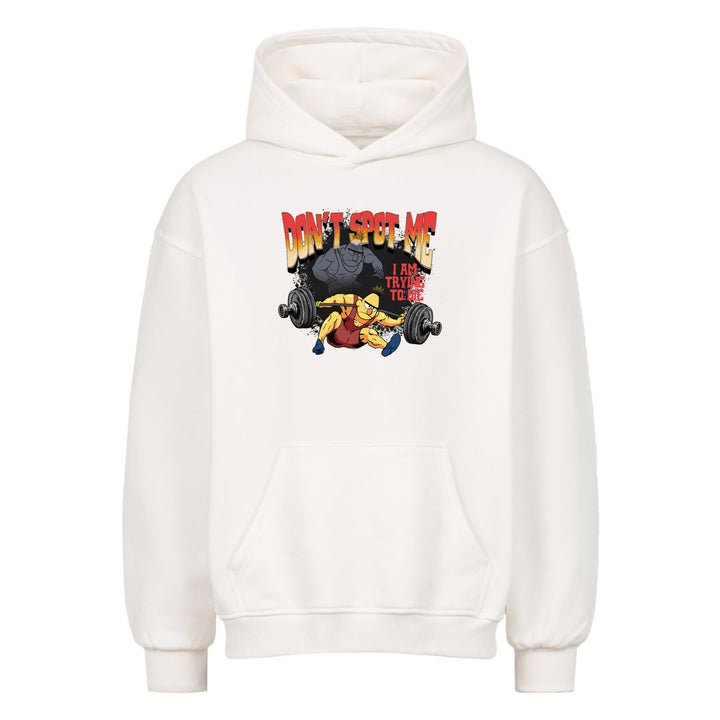 Ikke Spot Me Oversized hettegenser