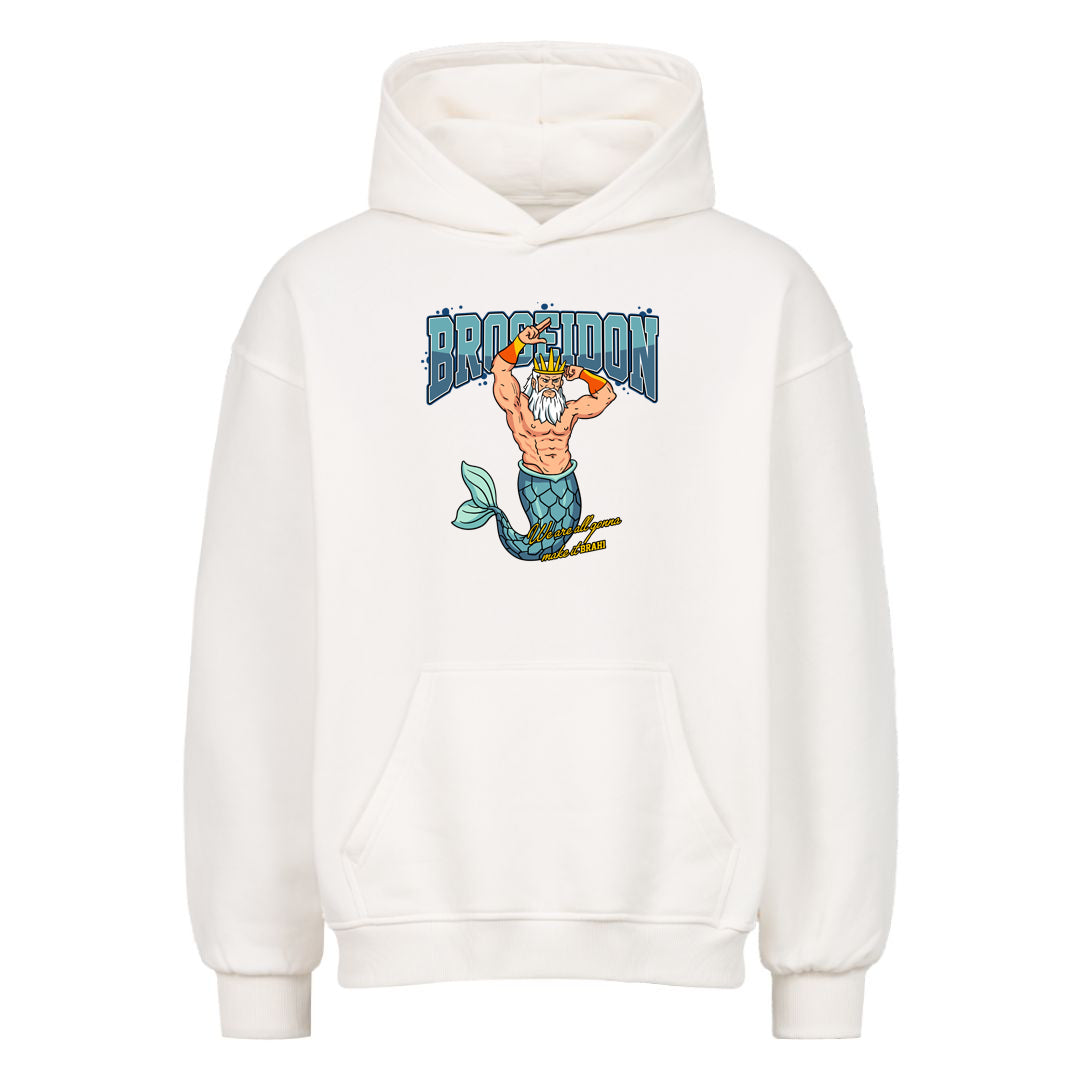 Broseidon oversized hettegenser