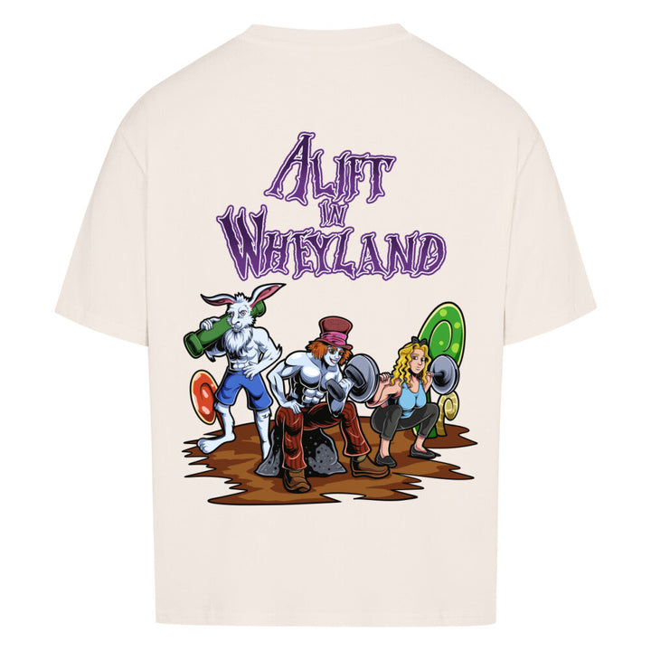 Alift in Wheyland (Backprint) Oversized Shirt