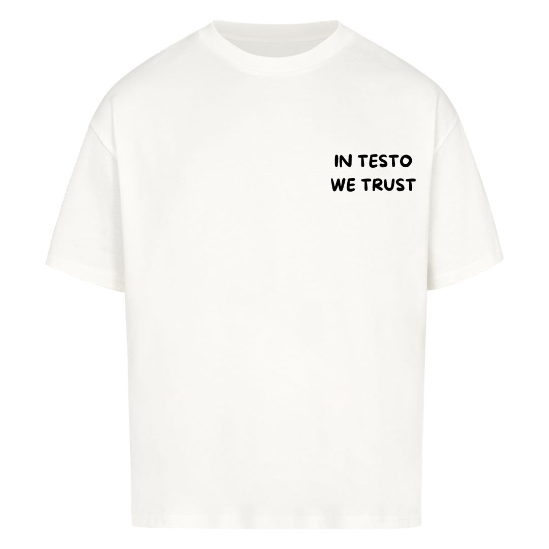 In testo we trust Oversized Shirt