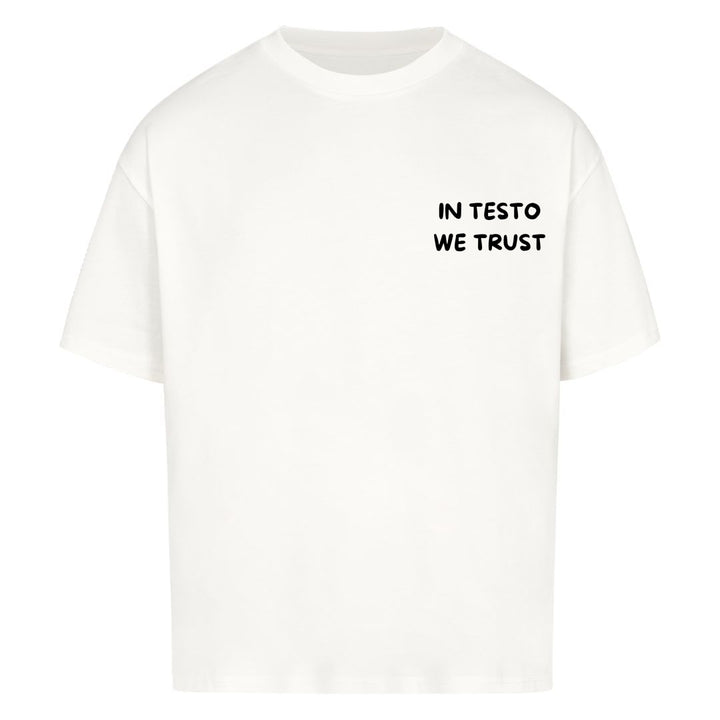 In testo we trust Oversized Shirt