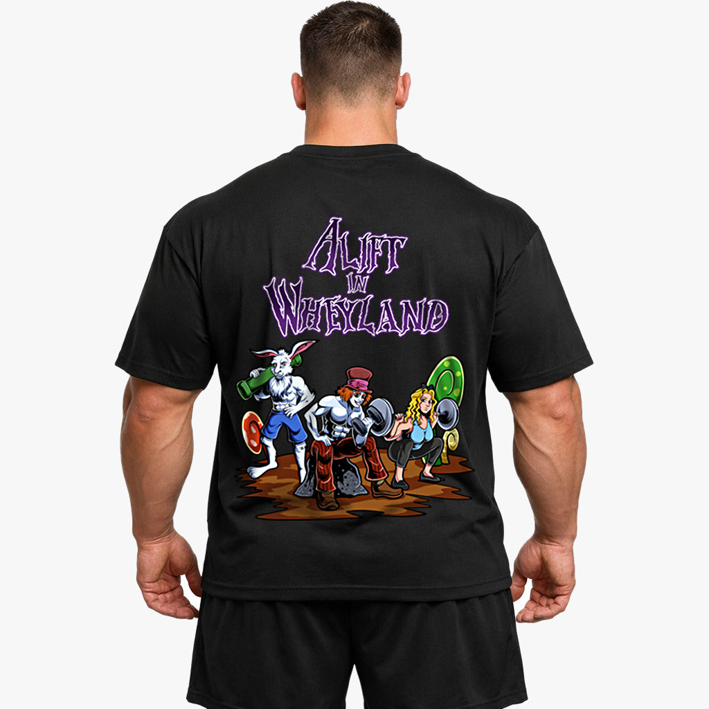 Alift in Wheyland (Backprint) Oversized Shirt