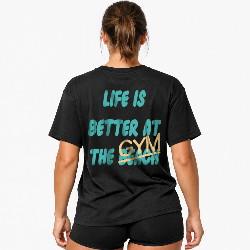 Beach (Backprint) Oversized Shirt