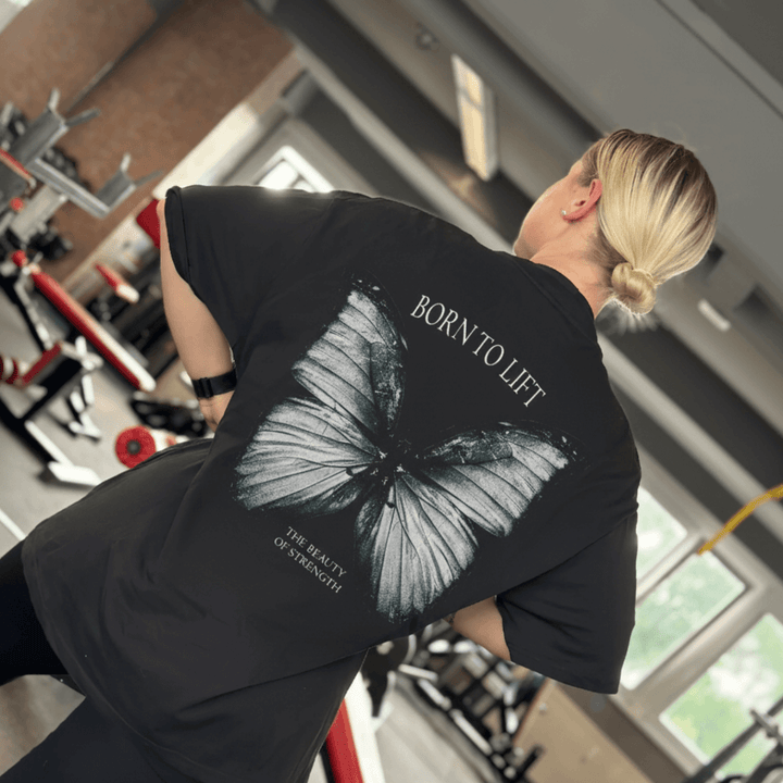 Born to lift (Backprint) Oversize Blast