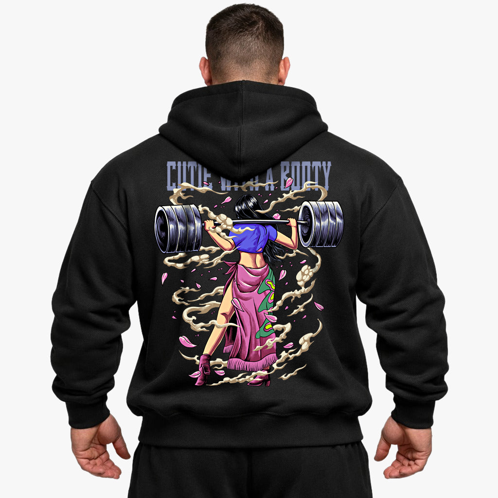 Cutie with a booty Oversized Hoodie