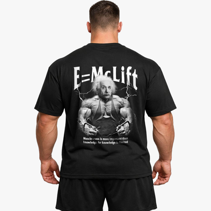 E=McLift (Backprint) Oversized Shirt