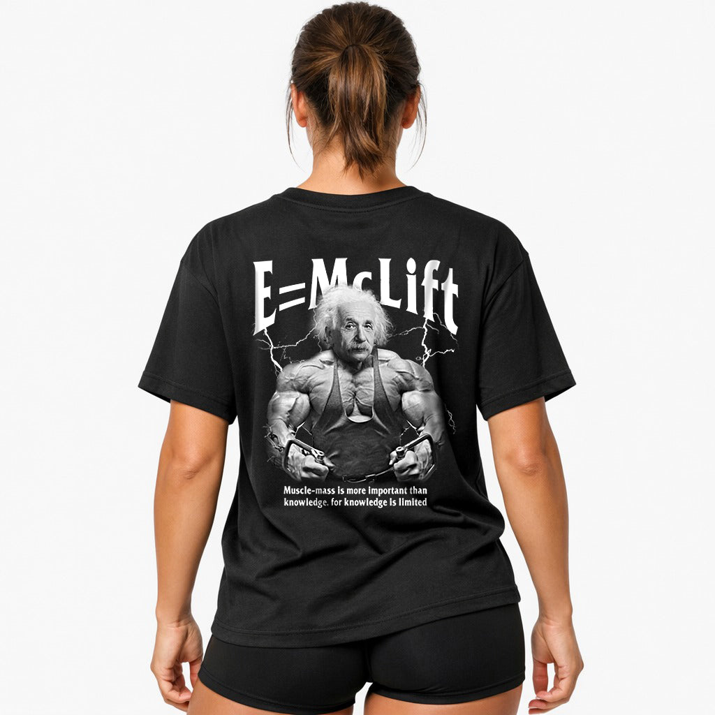 E=McLift (Backprint) Oversized Shirt