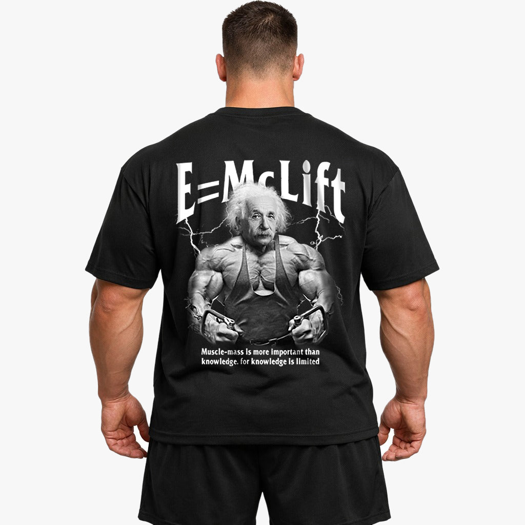 E=McLift (Backprint) Oversized Shirt