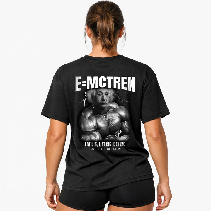 E=McTren (Backprint) Oversized Shirt