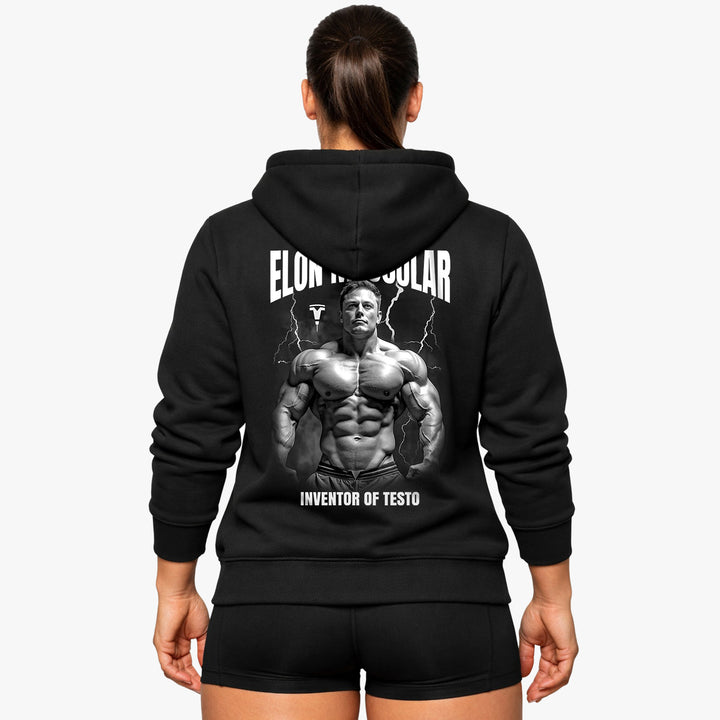 Elon muskuløs (backprint) hættetrøje