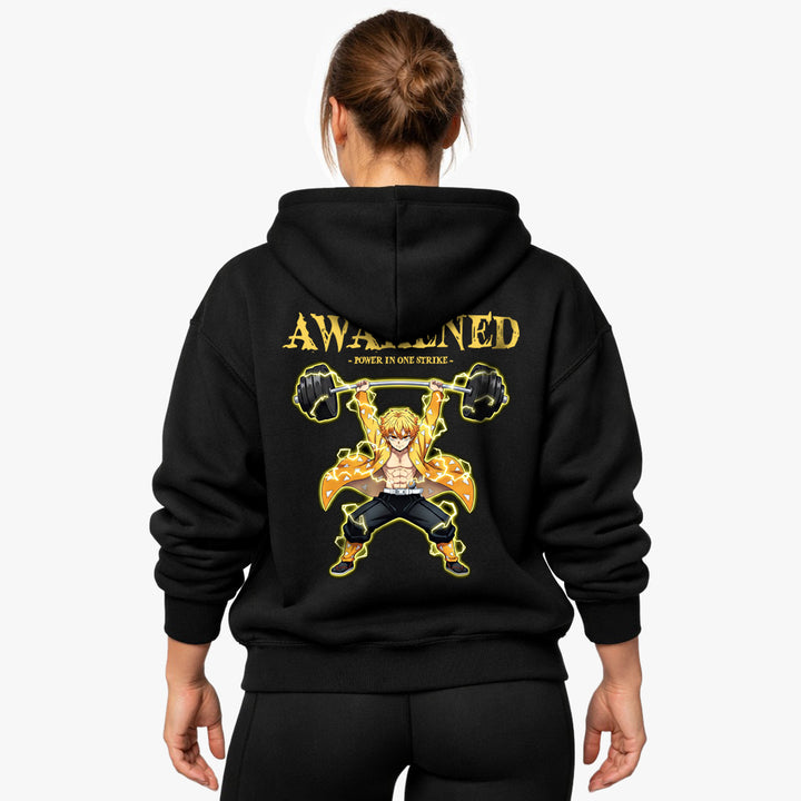 Awakened Power (Backprint) Oversized Hoodie