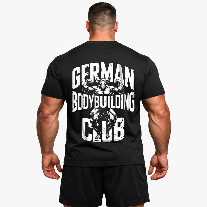 German Bodybuilding Club (Backprint) T-Shirt