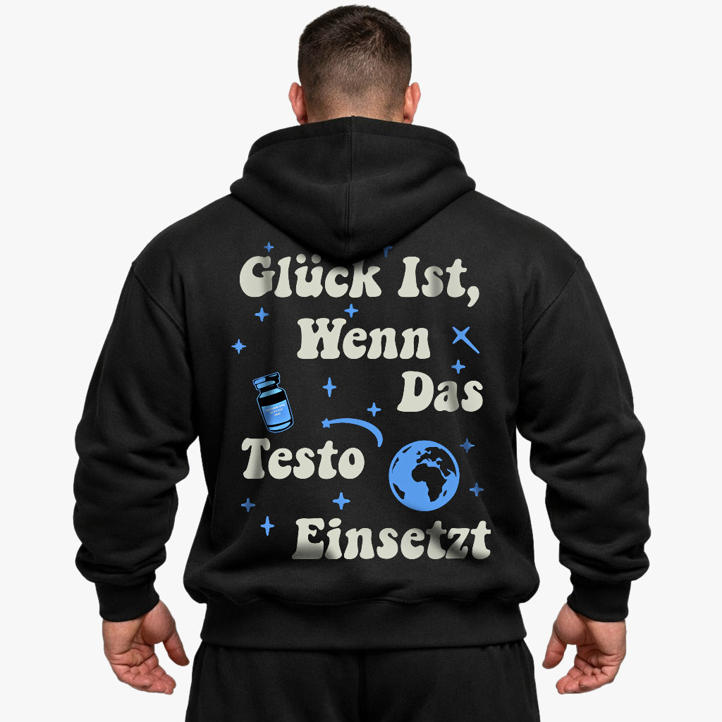 Glück Oversized (Backprint) Hoodie