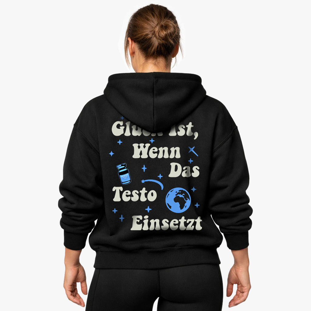 Glück Oversized (Backprint) Hoodie