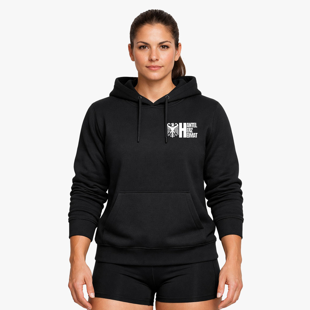 Hantel,Herz,Heimat Hoodie