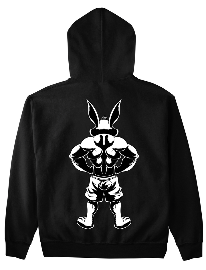 Bunny Flex B&W (Backprint) Hoodie