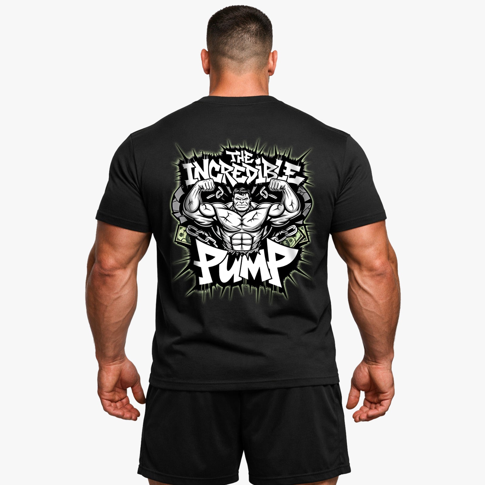 Incredible Pump (Backprint) T-Shirt