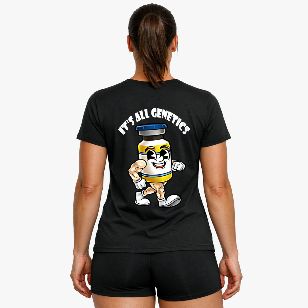 It´s all genetics (Backprint) Shirt