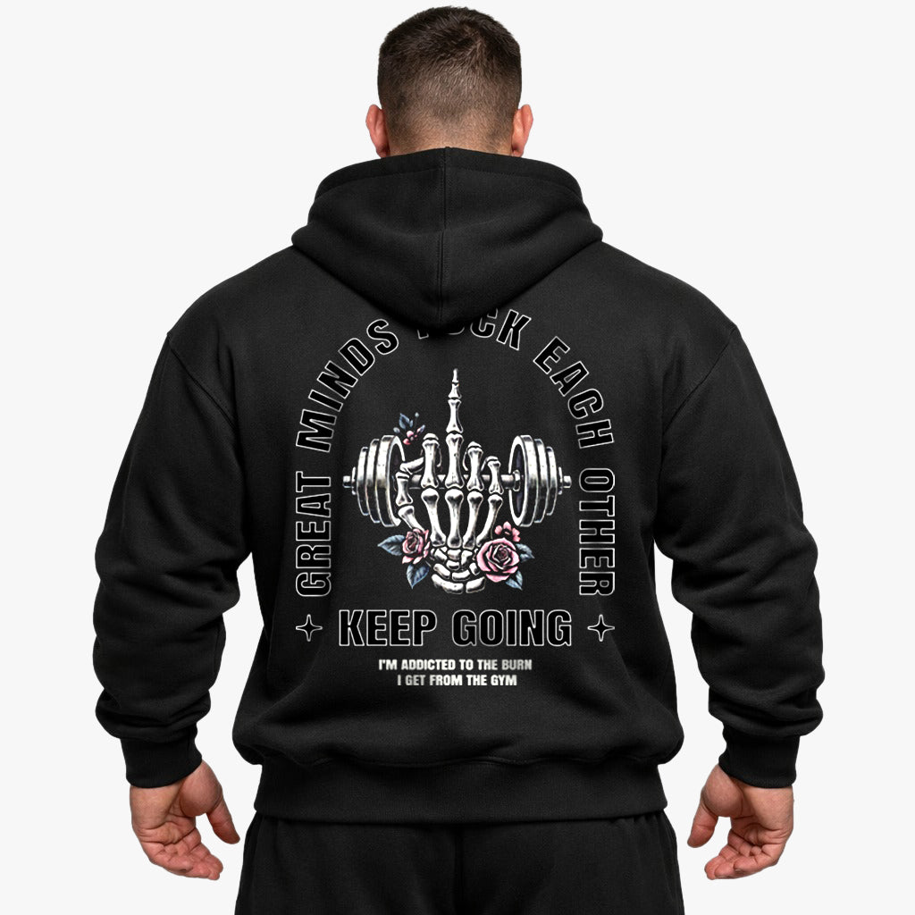 Keep Going Oversized (Backprint) Hoodie