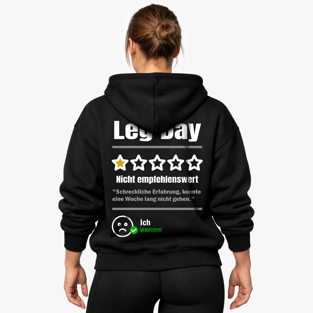 Leg Day Oversized Hoodie