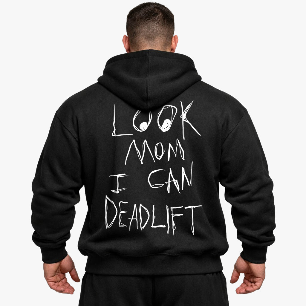 Look Mom Oversized (Backprint) Hoodie