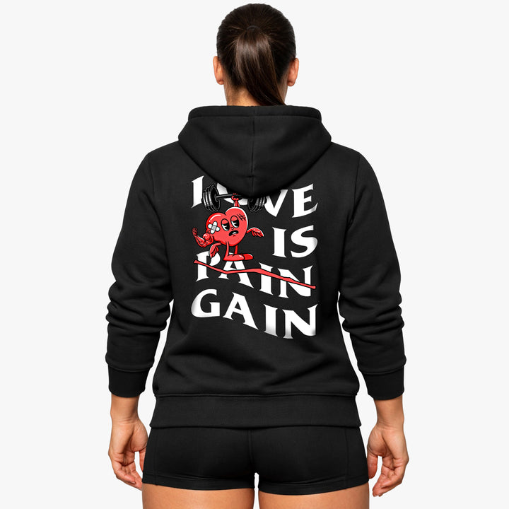 Love is Gain (Backprint) -huppari