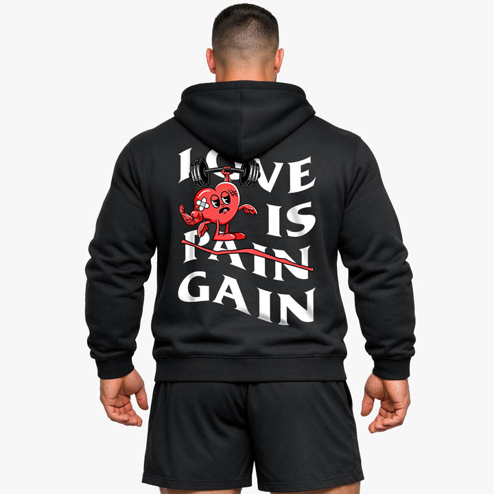 Love is Gain (Backprint) -huppari